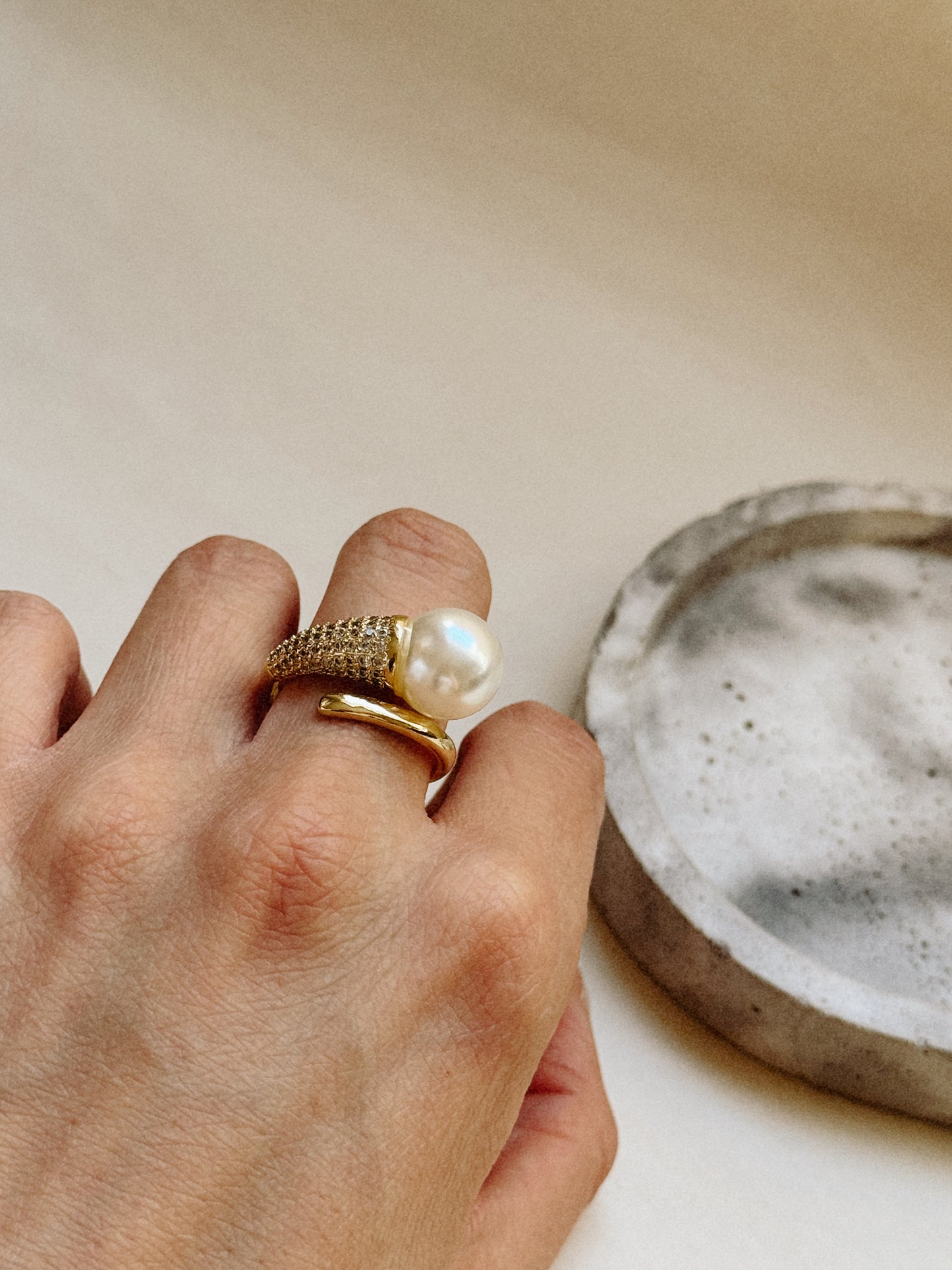 Anillo Perla