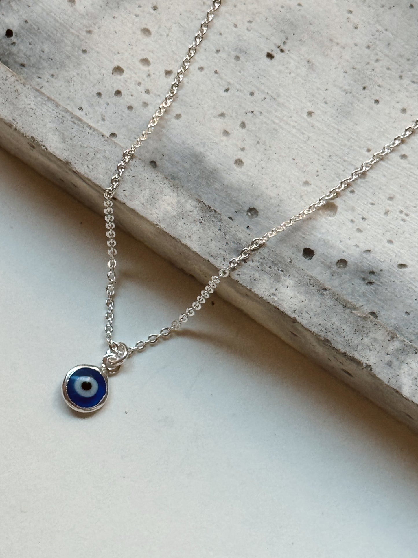 Collar Ojo turco plata